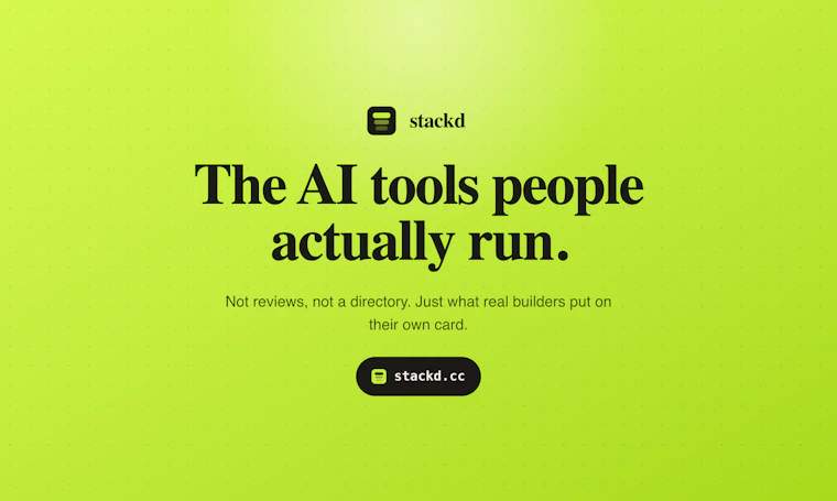 real AI tools stack leaderboard 产品图片 2