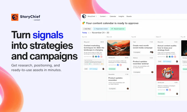 StoryChief Connect