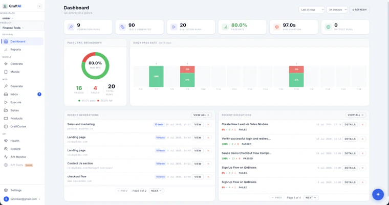 SwiftScale Software - 像人类讲解一样测试应用的 QA 智能体 产品图片 2