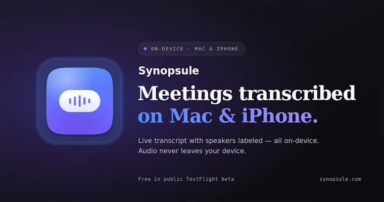 on device AI meeting transcription private 产品图片 5