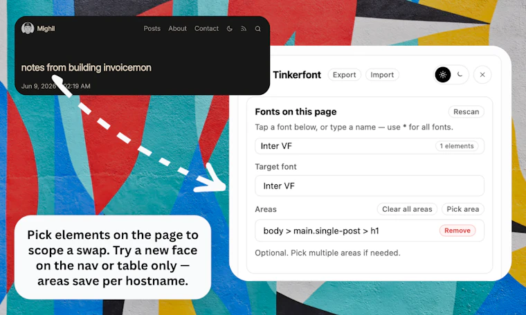 Tinkerfont