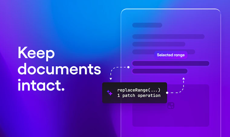 Tiptap AI Toolkit - 赋能 AI，实现文档实时直接编辑。 产品图片 5