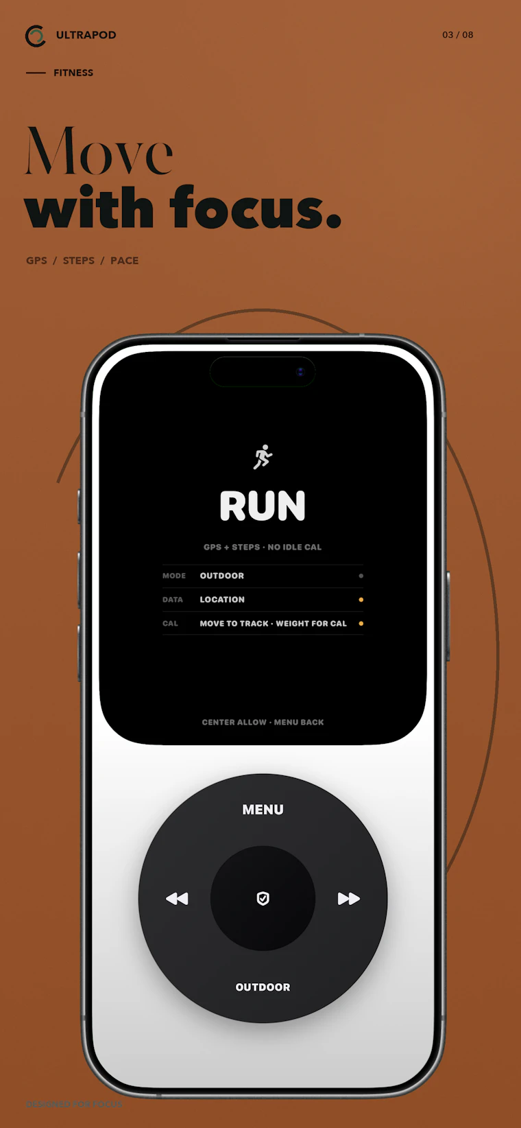 UltraPod - 让旧 iPhone 化身主打音乐的极简手机 产品图片 4
