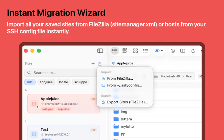 Upstream FTP