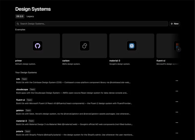 v0 Design Systems 2.0