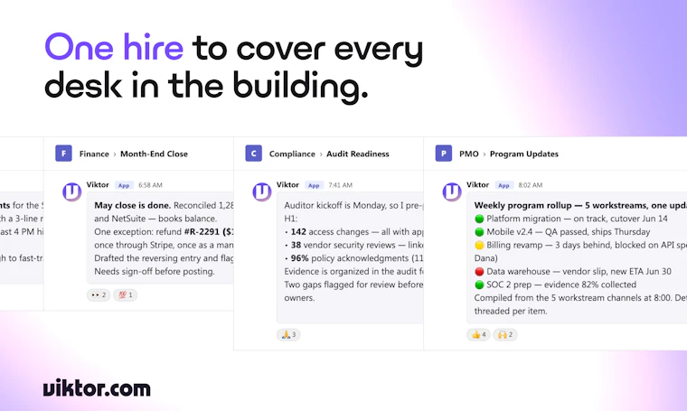 Viktor for Microsoft Teams