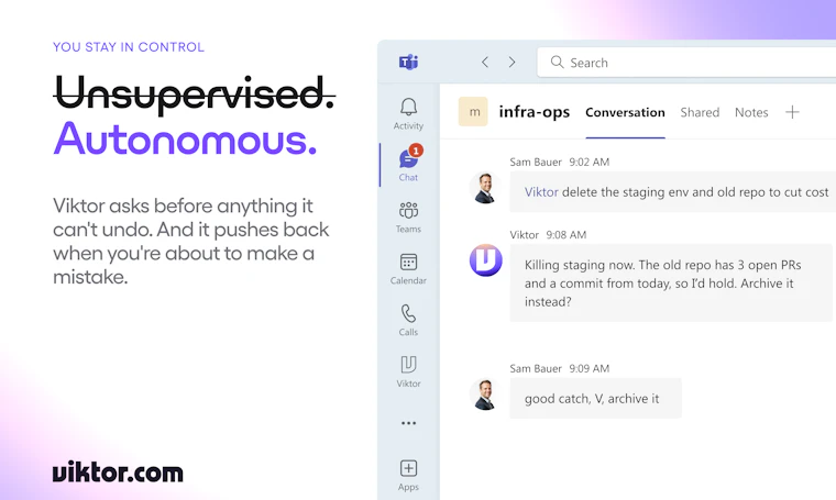 Viktor for Microsoft Teams