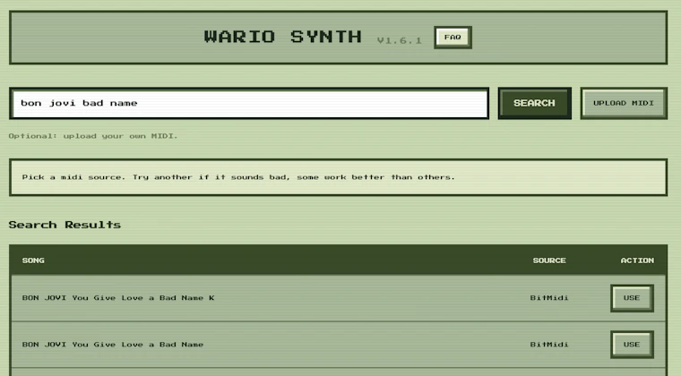 Wario Synth