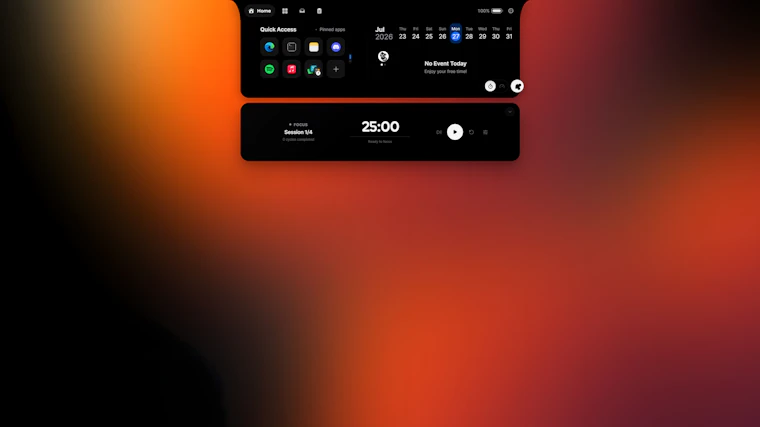ZenithBar - Windows 一直缺失的活动岛 产品图片 5