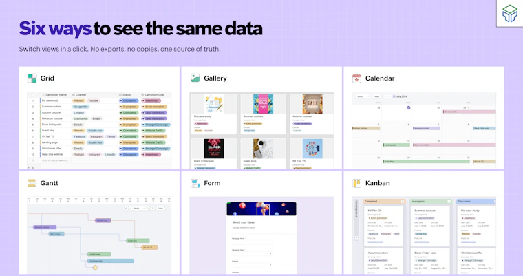 Zoho Tables