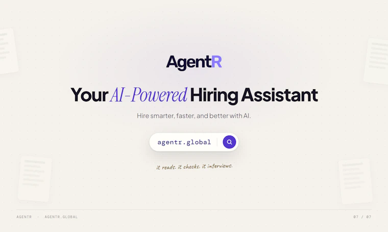 AgentR 3.0 - 专为应对AI作弊时代而生的招聘评估系统 产品图片 7