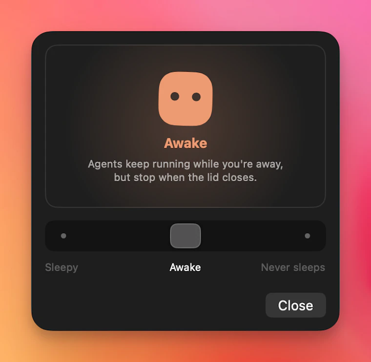 Agents Never Sleep - 合盖运行，AI代理持续在线 产品图片 3