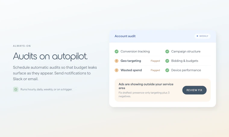 Airtop for Google Ads Automation - 搭建广告活动,优化预算支出,一键生成报表。 产品图片 4