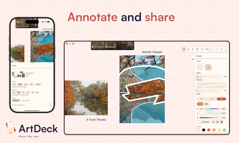 ArtDeck - 自带视觉研习工具的参考画板 产品图片 6