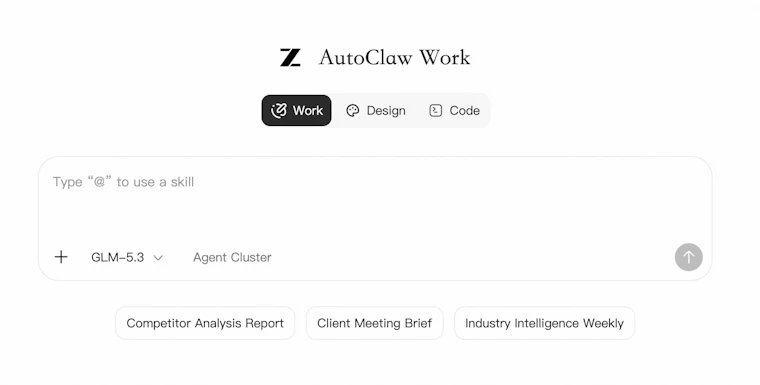 AutoClaw - 跨桌面、浏览器与即时通讯的AI工作智能体 产品图片 3