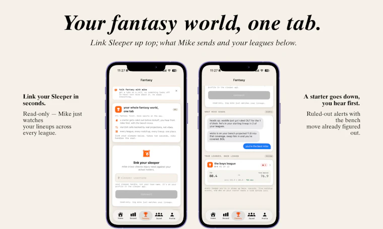 Big Mike - 你最爱的那位懂体育、精博彩的舅舅，现已接入iMessage 产品图片 5