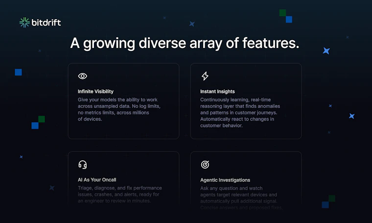 bitdrift.ai - 全球首款智能体移动端可观测性平台 产品图片 5