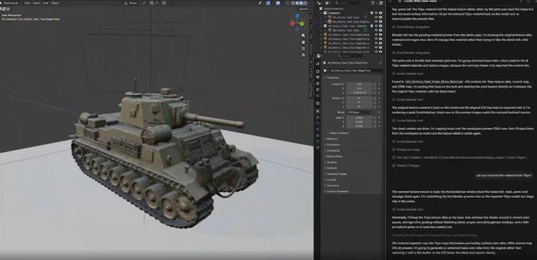 Blender Agent Bridge - 面向Blender AI工作流的开源MCP桥接工具 产品图片 6