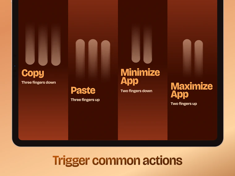 choclift for iPad - 掌控 Mac 的触控(巧克力)条 产品图片 5