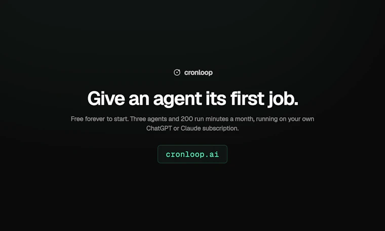 Cronloop AI - 持续循环执行的AI智能体 产品图片 8