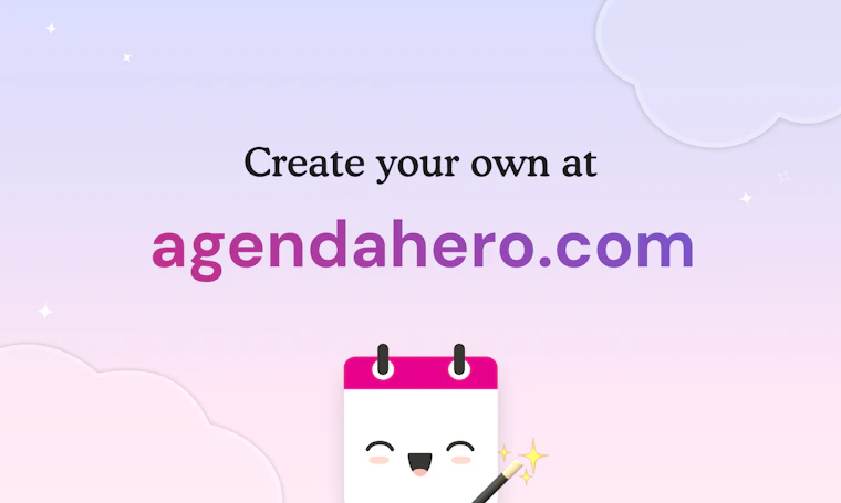Dates by Agenda Hero - 为万事万物制定计划。与任何人自由共享。 产品图片 7