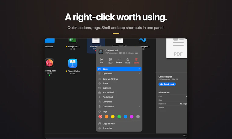 DockDuck - 原生 macOS 文件管理器 Finder 本该如此 产品图片 4