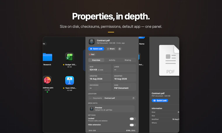 DockDuck - 原生 macOS 文件管理器 Finder 本该如此 产品图片 8