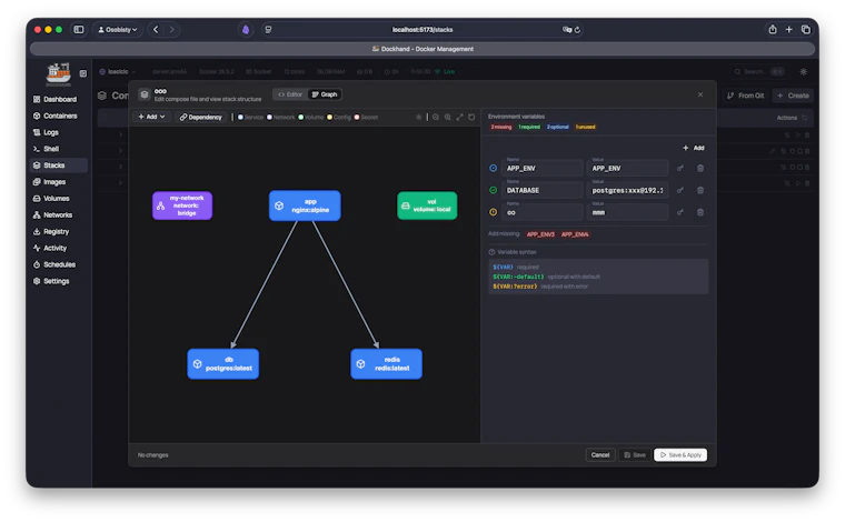 Dockhand - 面向全员的 Docker 管理平台 产品图片 13