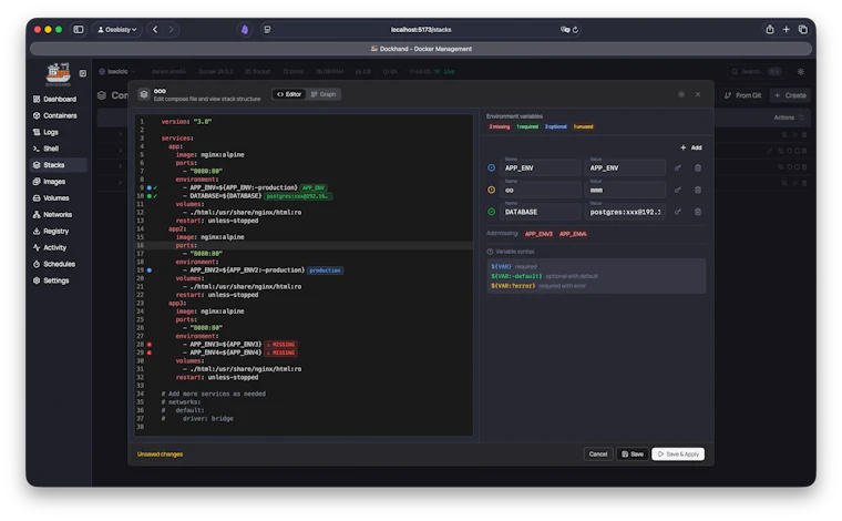 Dockhand - 面向全员的 Docker 管理平台 产品图片 17