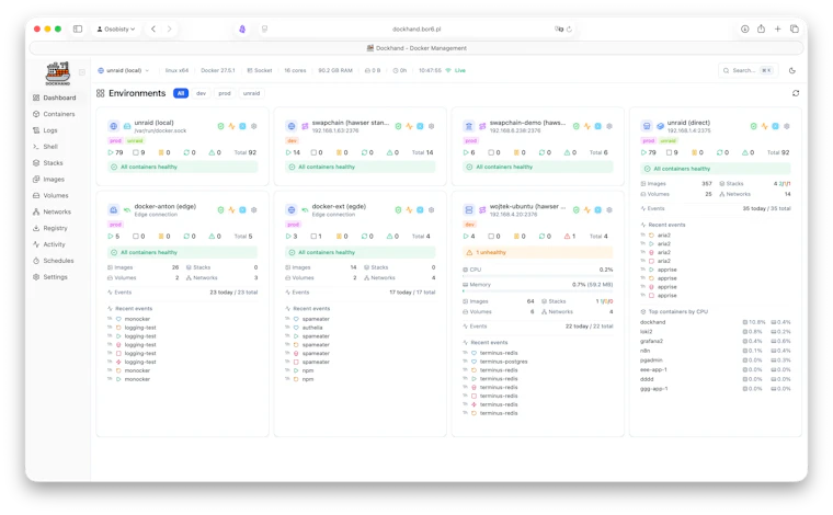 Dockhand - 面向全员的 Docker 管理平台 产品图片 24