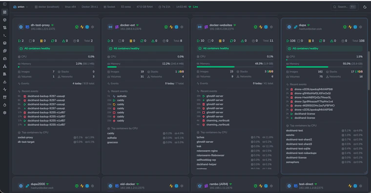 Dockhand - 面向全员的 Docker 管理平台 产品图片 3