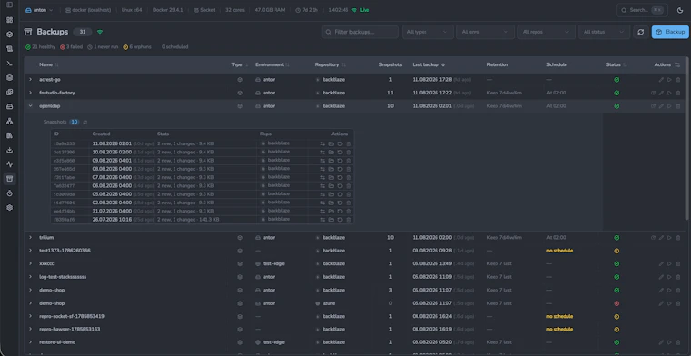 Dockhand - 面向全员的 Docker 管理平台 产品图片 4