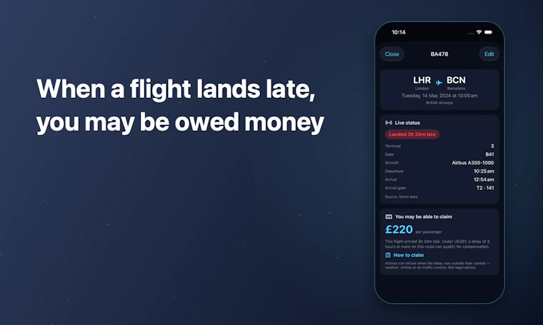 Flown - 你的每一次飞行，都在这张私密地图上。 产品图片 3