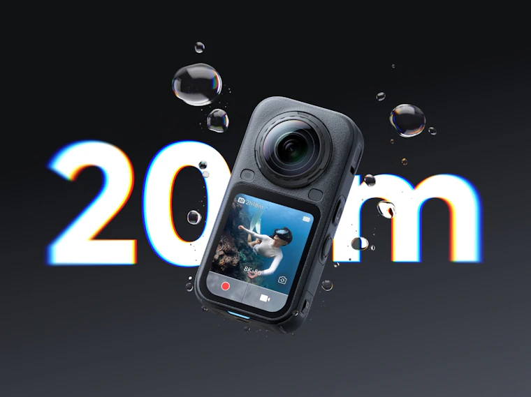Insta360 X6 - 一机三用：全景相机、稳定器与3D扫描仪 产品图片 7