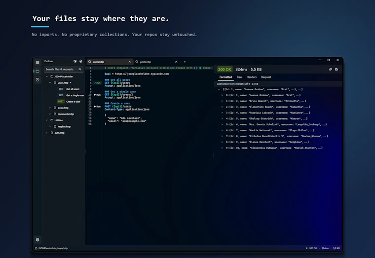 Karve - 专为 Windows 开发者打造的 API 客户端 产品图片 4