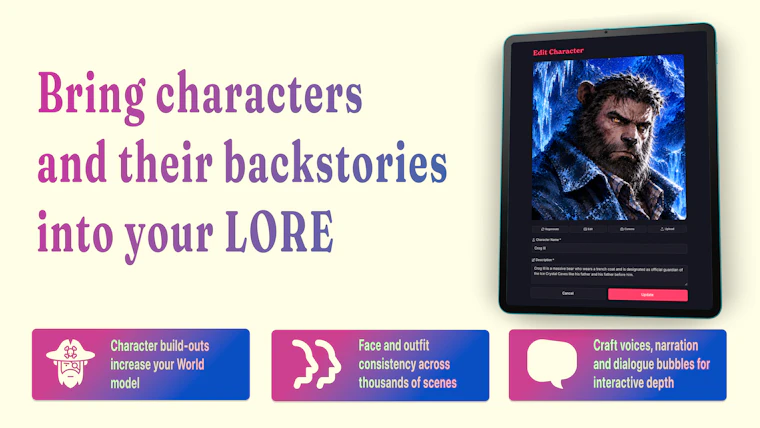 Lore Machine - 世界构建者的专属Substack 产品图片 3