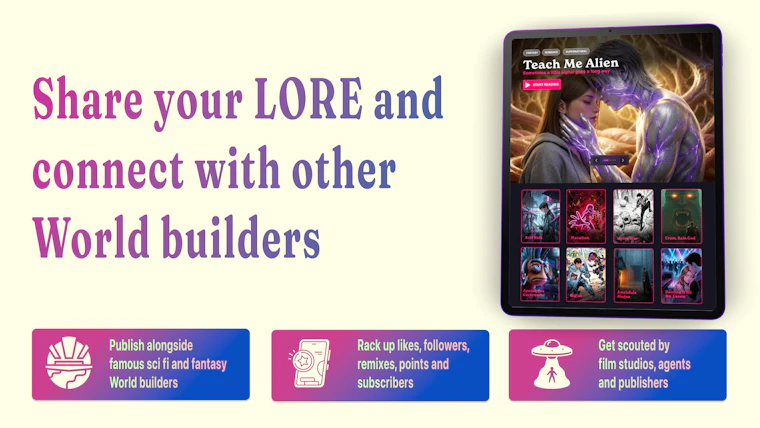Lore Machine - 世界构建者的专属Substack 产品图片 5