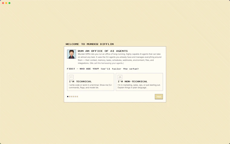 Munder Difflin - 使用 Claude Code 和 Codex 打造数字分身，高效接管你的工作 产品图片 2