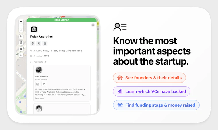 NextDoor.Company - 在地图上发现你身边的招聘初创企业 产品图片 3