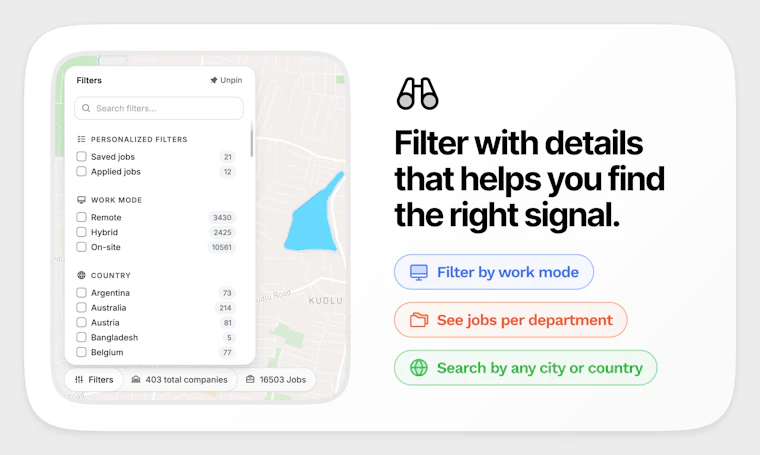 NextDoor.Company - 在地图上发现你身边的招聘初创企业 产品图片 4