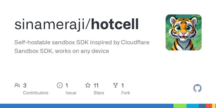 npm i -g hotcell - 适用于 Mac、Linux 及裸机环境的本地 AI Agent 沙箱 产品图片 3