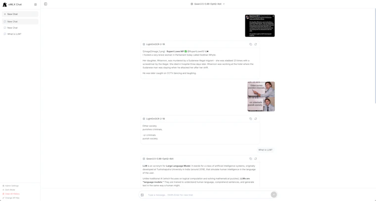 oMLX - 让智能体等待时间从90秒骤降至5秒的Mac本地LLM推理服务器 产品图片 2