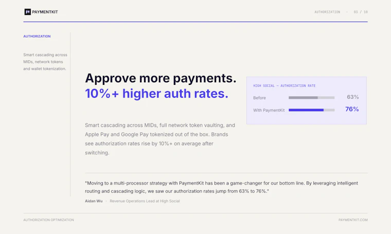 PaymentKit - 支付通道中断亦能持续计费的账单系统 产品图片 3