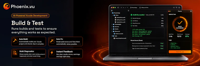 Phoenix - 专为 iOS 与 macOS 应用开发打造的 AI 编程助手 产品图片 4