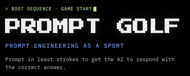 Prompt Golf - 提示词工程，化身为竞技运动 产品图片 5