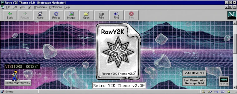 Retro Y2K Theme - 用复古90年代与Y2K风格自定义任意网站 产品图片 5