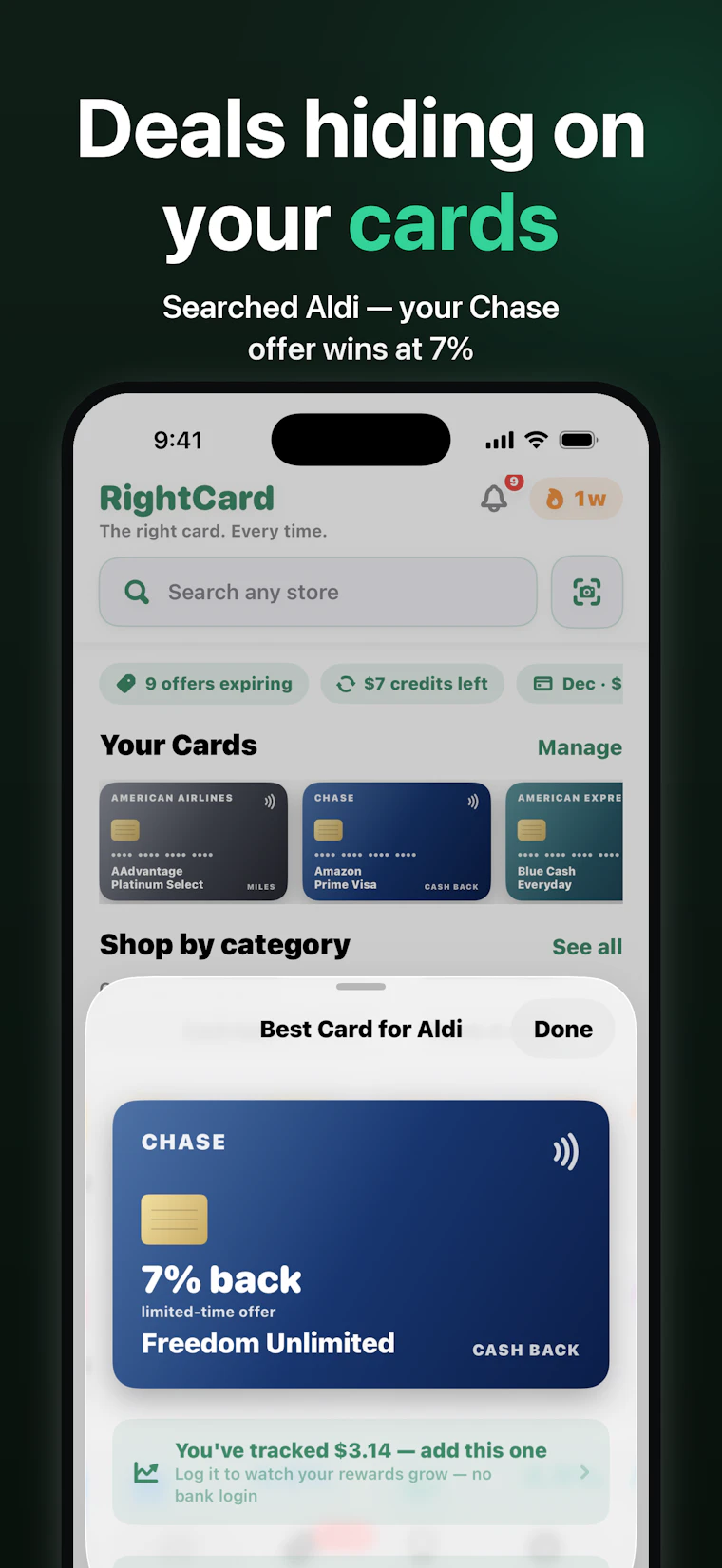 RightCard - 最实在的信用卡搭配助手——无需登录银行账户 产品图片 2