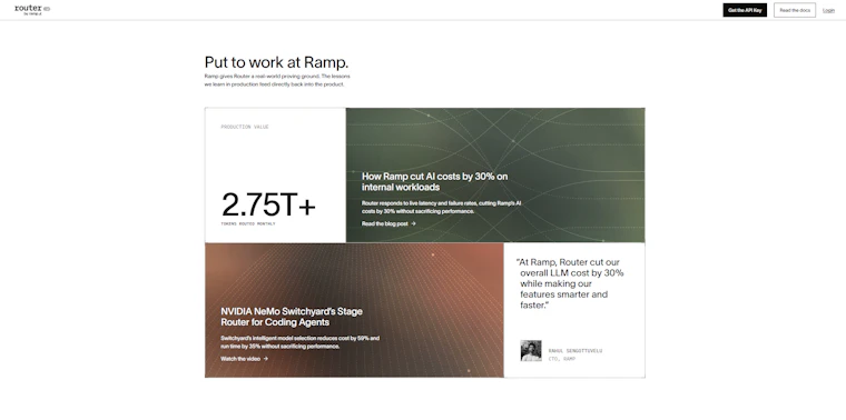 Router by Ramp - Token即成本，双重省钱。 产品图片 5