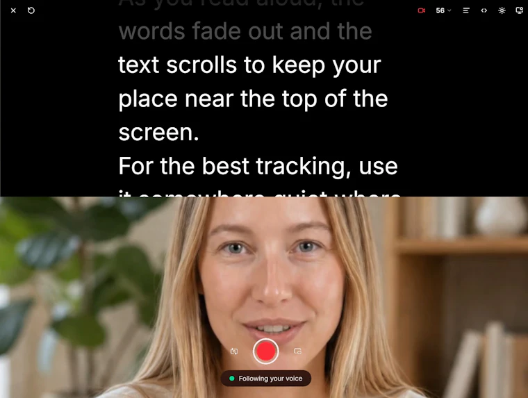 Sayscroll - 随声自动滚动的AI提词器 产品图片 5
