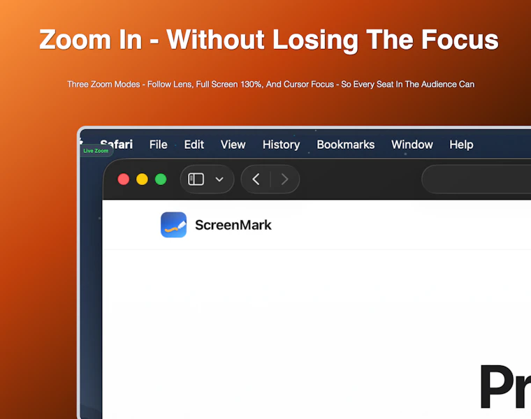 ScreenMark - 菜单栏应用，支持实时标注、白板覆盖等更多功能 产品图片 4